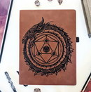 North to South: Journal - Dragon Circle (Vegan Leather)