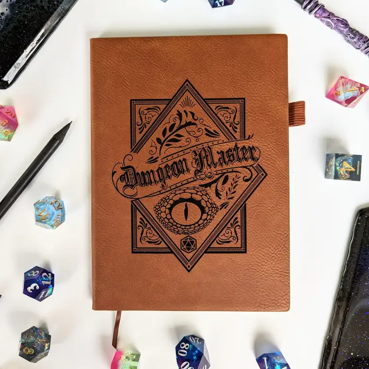 North to South: Mini Dot Journal - Dungeon Master (Vegan Leather)