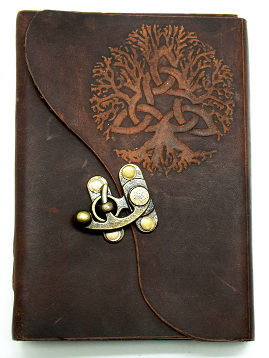 Journal - Tree of Life (Soft Leather w/ Lock)