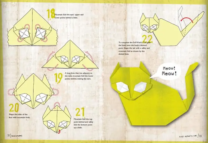 Horrorgami: Fiendish Paper Origami Projects