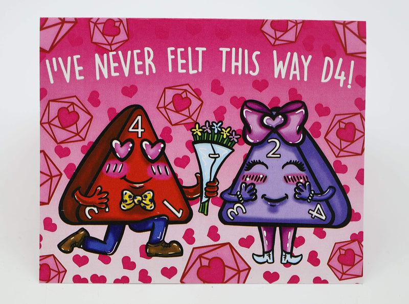 Foam Brain Games: Valentine's Day Card - D4 Love