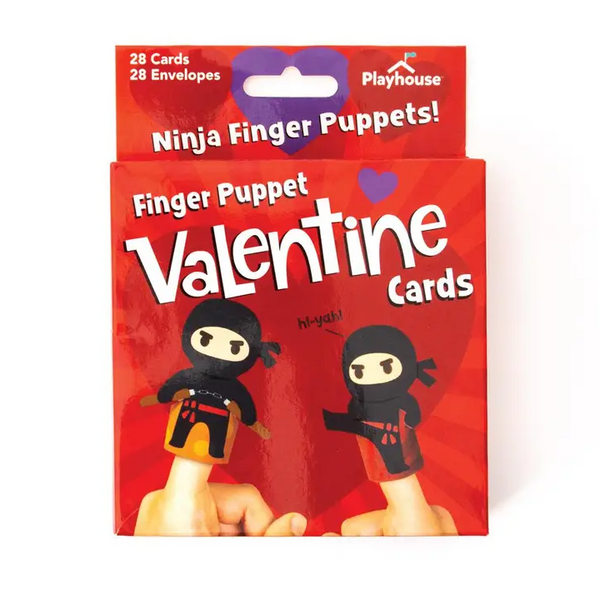 Valentines - Ninja Finger Puppet