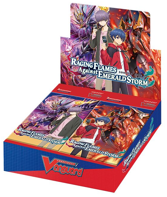 Cardfight!! Vanguard: Raging Flames Against Emerald Storm - Booster Box (16 Packs)