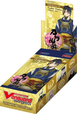 Cardfight!! Vanguard: overDress Touken Ranbu Online 2021 - Booster Box (12 Packs)