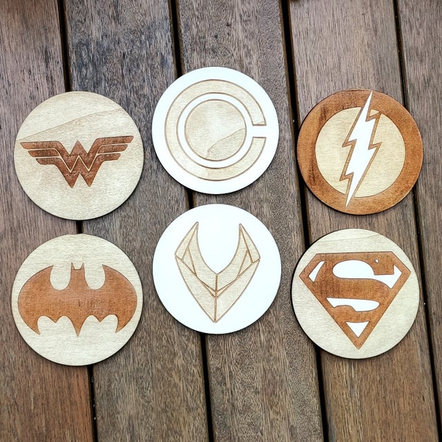 DC Comics: Justice League - Set of 6 Coasters