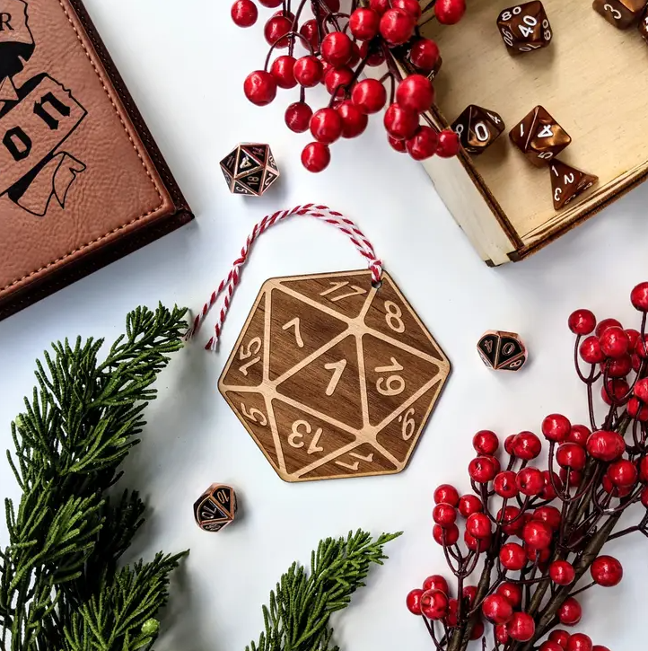 RPG Holiday Ornament (Random Design)