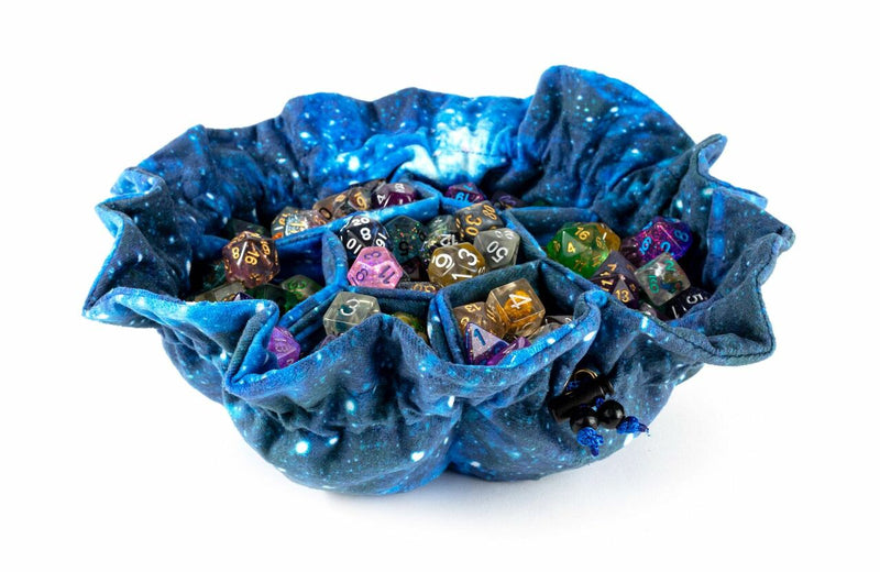 MDG: Dice Bag - Velvet Compartment with Pockets (Galaxy)