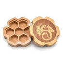 Foam Brain Games: Dice Box - Hexagonal Beech Wood