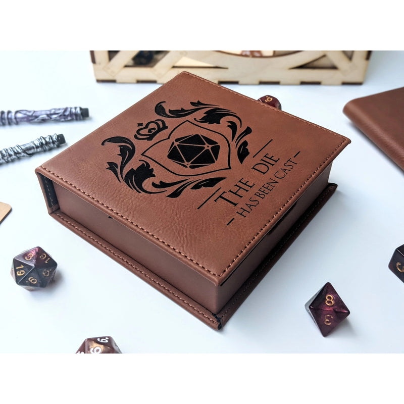 Dice Box - The Die Has Been Cast (Vegan Leather)