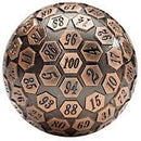 Foam Brain Games: D100 - Metal 45mm (Copper)