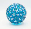 Foam Brain Games: D100 - 45mm (Translucent Teal)