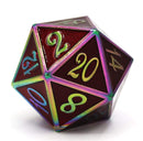Foam Brain Games: D20 - Extra Large 35mm (Burnt Opal with Ruby)