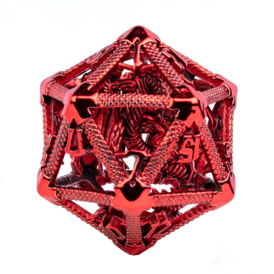 Foam Brain Games: D20 - Hollow Dragon Keep (Red)