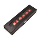 D&D: Heavy Metal RPG Dice Set - Red and White