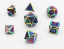 Foam Brain Games: RPG Metal Dice Set - Alchemist Metals (Burnt Opal)
