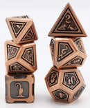 Foam Brain Games: RPG Metal Dice Set - Alchemist Metals (Copper)