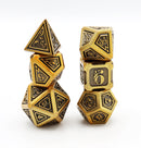 Foam Brain Games: RPG Metal Dice Set - Alchemist Metals (Gold)