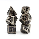 Foam Brain Games: RPG Metal Dice Set - Alchemist Metals (Iron)