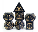 Foam Brain Games: RPG Gemstone Dice Set - Blue Sandstone