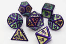 Foam Brain Games: RPG Metal Dice Set - City Lights