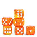 Foam Brain Games: D6 Set - Blended Orange (12ct.)