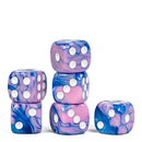 Foam Brain Games: D6 Set - Cotton Candy (12ct.)