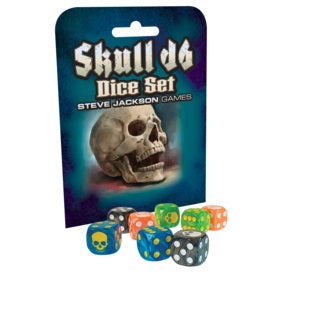 Steve Jackson Games: D6 Set - Skull (8ct.)