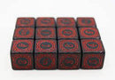 Foam Brain Games: D6 Set - Magic Burst Red (12ct.)