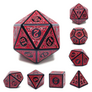 Foam Brain Games: RPG Dice Set - Magic Flame (Red)