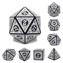 Foam Brain Games: RPG Dice Set - Magic Flame (White)