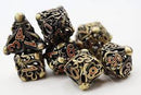 Foam Brain Games: RPG Metal Dice Set - Mind Eater Hollow (Bronze)