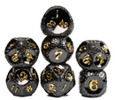 Foam Brain Games: RPG Metal Dice Set - Night Dragonstone