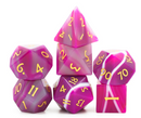 Foam Brain Games: RPG Gemstone Dice Set - Pink Agate