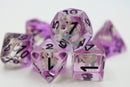 Foam Brain Games: RPG Dice Set - Purple Unicorn