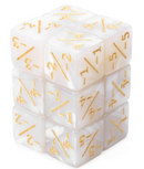 Foam Brain Games: +1/-1 Counter Dice - Pearl White