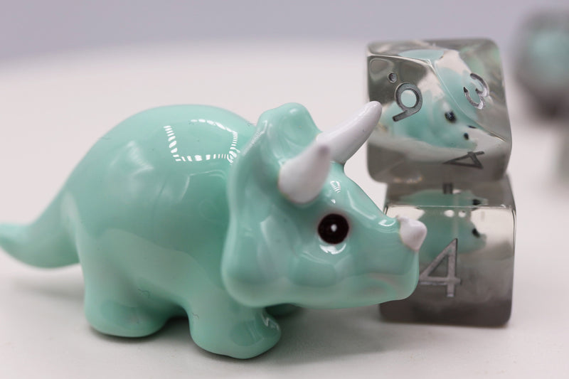 Foam Brain Games: RPG Dice Set - Baby Triceratops