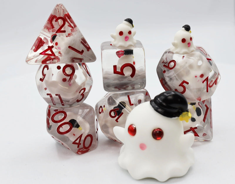 Foam Brain Games: RPG Dice Set - Sleepy Ghost