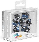 Oakie Doakie Dice: RPG Set Glow in the Dark - Deep Ocean