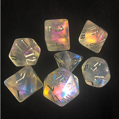 Foam Brain Games: RPG Dice Set - Ice Fae