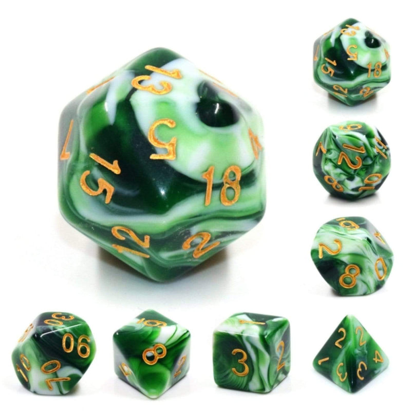 Foam Brain Games: RPG Dice Set - Jadeite