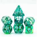 Foam Brain Games: RPG Dice Set - Jade Dragon Eye
