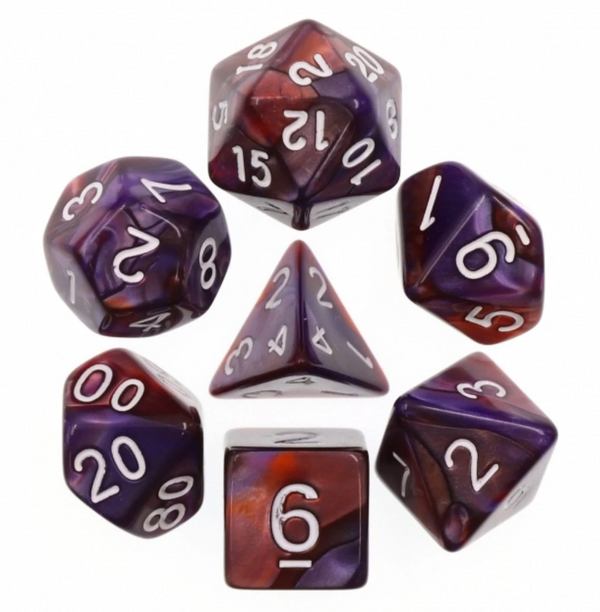 Foam Brain Games: RPG Dice Set - King's Robe