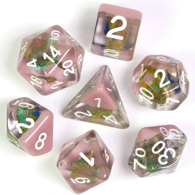 Foam Brain Games: RPG Dice Set - Peacock