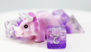 Foam Brain Games: RPG Dice Set - Pink Triceratops