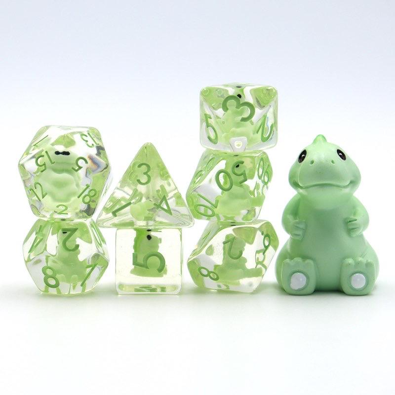 Foam Brain Games: RPG Dice Set - Baby T Rex