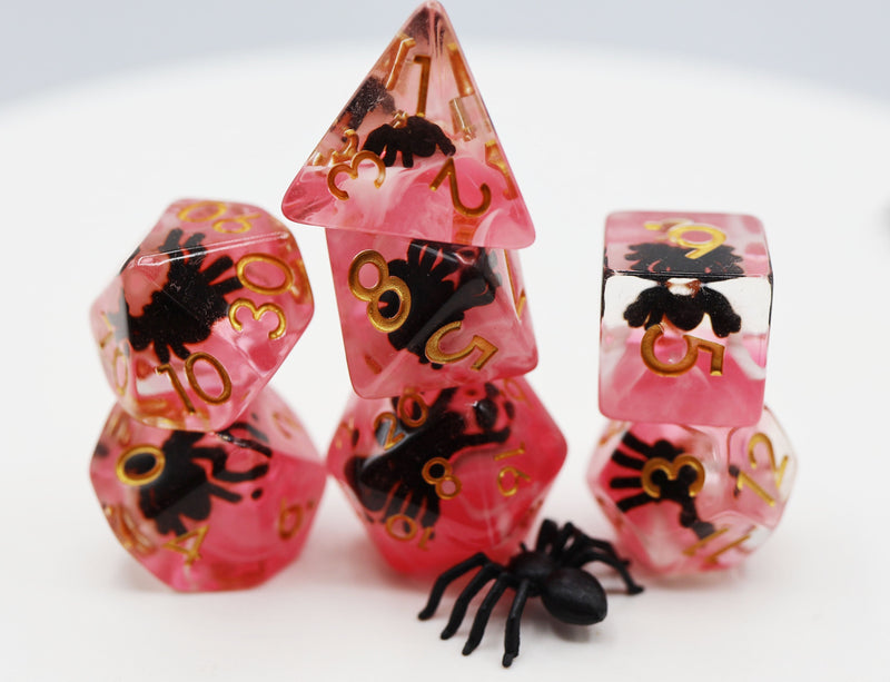 Foam Brain Games: RPG Dice Set - Terror Spider