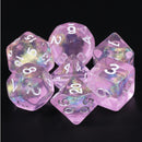 Foam Brain Games: RPG Dice Set - Violet Sparkle