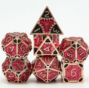 Foam Brain Games: RPG Metal Dice Set - SteamPunk (Bloody Queen)