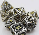 Foam Brain Games: RPG Metal Dice Set - Voracious Dragon Hollow