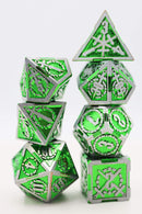 Foam Brain Games: RPG Metal Dice Set - Venom Sword